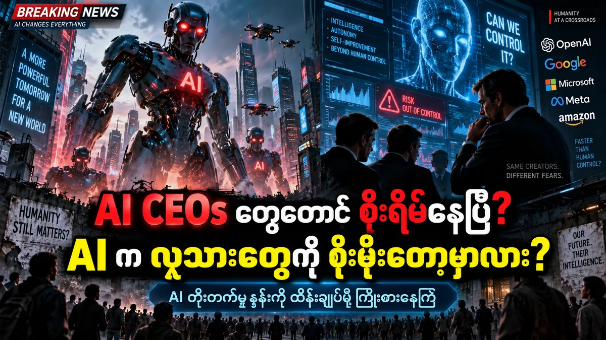 မိမိမွေးထားသော မျောက်ကို ပြန်ကြောက်နေရပြီလား? AI ဖွံ့ဖြိုးမှုနှုန်းကို အမြန်ထိန်းချုပ်ရန် Anthropic CEO သတိပေးလာခြင်း